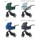 Wózek dziecięcy Atteso  Milu Kids zestaw 2w1 niebieski aksamit 