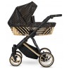Ivento Glam Kunert wózek dziecięcy głęboki z akcesoria 1w1 black style 19 