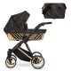 ❤️ Kunert Ivento Glam Premium wózek dziecięcy głęboki 1w1 19 Black Style  fashionable stroller black gold