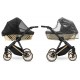 ❤️ Kunert Ivento Glam wózek dziecięcy 3w1 czarno złoty 17 black pearl black gold stroller luxury