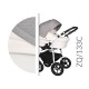  ZipyQ  2w1 Wózki dziecięce  Baby Merc różowo biały