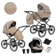 ❤️ KUNERT Romantic Wózek Dziecięcy 3w1 RETRO beżowy 12 cappucino fotelik COSMO 