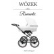 Kunert Romantic 3w1 16 ❤️ Wózek dziecięcy retro  biały dla dziewczynki  chłopca
