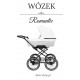 Wózek retro 3w1 Kunert Romantic 3w1 16  biały dla dziewczynki chłopca