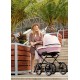 Romantic Kunert  ❤️ Wózek Dziecięcy 4w1 15 róż eco  fotelik COSMO baza IQ