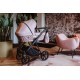 ❤️ Kunert Ivento 3w1 Wózek Dziecięcy 13 Metalic PINK fotelik cosmo 