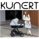 Ivento Kunert Czarny Wózek Dziecięcy 3w1 10 Deep Black 