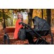 Ivento Kunert Czarny Wózek Dziecięcy 3w1 10 Deep Black 