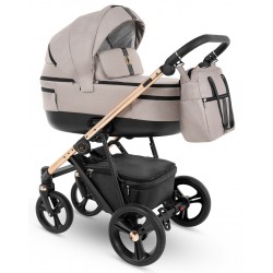 najlepszy wózek dla niemowlaka ❤️ Camarelo Belagio Wózek 2w1 10 Beżowy