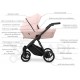  ❤️ Kunert IVENTO Premium 3w1  Wózek Dziecięcy Beżowy eko skóra 15 Eco Cappucino Metalic 