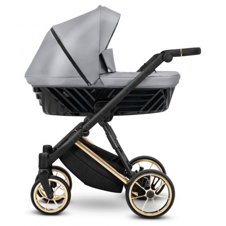  ❤️ Kunert IVENTO Premium 3w1  Wózek Dziecięcy  14 Eco Grey Metalic