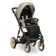  ❤️ Kunert IVENTO Premium 3w1  Wózek Dziecięcy Beżowy eko skóra 15 Eco Cappucino Metalic 
