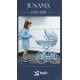 Wózek dla lalek głęboki - JUNAMA Dolce Mini 02- błękitny niebieski - blue toy pram 