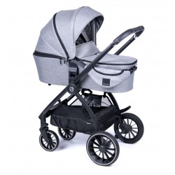 ❤️ Coletto Zokky Nuvo 2w1 Wózek Dziecięcy Szary nowoczesny