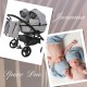 Junama Duo Space 2w1 Wózek dla bliźniaków 01 Junama twin stroller