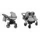 Junama Duo Space 2w1 Wózek dla bliźniaków 01 Junama twin stroller