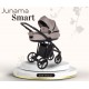 Junama Smart wózek 3w1 02 beżowy  baby 3 in 1 pram beige 