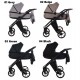 Junama Smart 01 wózek 2w1 czarny  black baby pram 