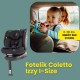 Fotelik samochodowy zielony Coletto Izzy I-Size 0-36 kg  