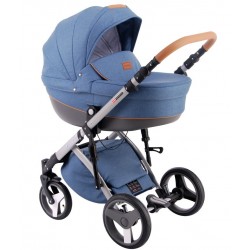 Comfort Prestige (len) Lonex - wózek dziecięcy wielofunkcyjny niebieski 3w1