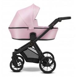 Kunert Brav Wózek dziecięcy 2w1 15 baby Pink Eco  jasny różowy eko skóra 