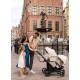 Kunert Brav Duo - Wózek dla bliźniaków 3w1 - rok po roku - 06 cream - pram for twins beige travel system 