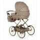 Beżowy Wózek dla lalek Duży TAKO IMPERIAL MINI Classic Junama beige doll pram