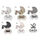 Beżowy Wózek dla lalek Duży TAKO IMPERIAL MINI Classic Junama beige doll pram