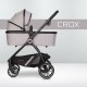 Wózek 1w1 sama gondola ze stelażem Euro-cart Crox Pearl