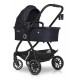 Lekki Wózek dla niemowlaka gondola 1w1 Euro-Cart Cosmic Blue