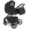 Wózek Dziecięcy 4w1 z bazą isofix Camarelo Alterro 08 Czarny 