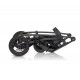 Wózek  EasyGo Optimo 2w1 czarny basalt