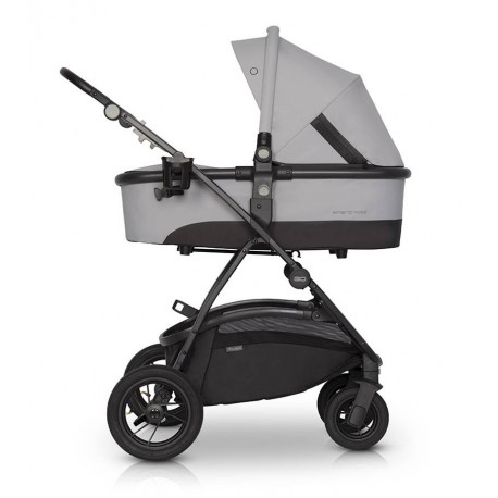 Wózek  EasyGo Optimo 2w1 pearl szary lekki