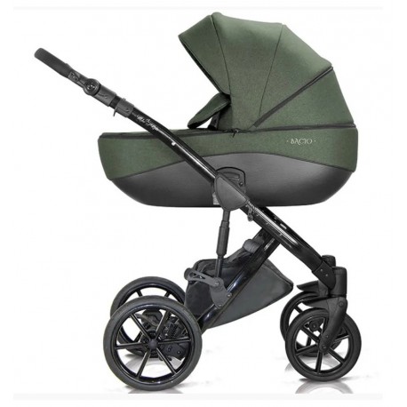 Wózek 4w1  Bacio Milu Kids 37 Zielony Khaki 