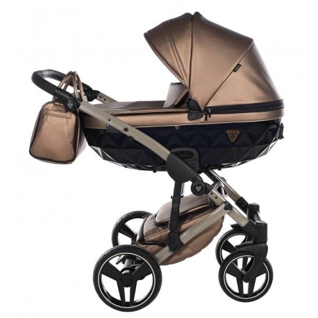 wózek 2w1 JUNAMA FLUO LINE  diamond  03 Brown 