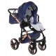  JUNAMA Fluo LINE wózek 2w1 01 niebieski wielofunkcyjny Diamond 