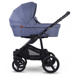 Wózek 4w1 02 Niebieski Lonex SOFT
