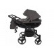 Wózek Bliźniaczy 4w1 Junama Basic Duo Diamond 03 Szary