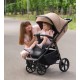 Carrello Bravo Plus Ivory Beige wózek spacerowy beżowy 2024 beige stroller
