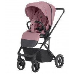 Różowy Wózek spacerowy dla dziewczynki Carrello Alfa 5508 Rouge Pink