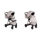 Junama Ellegante Wózek 3w1 02 Beige - dadi-shop