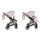 Junama Ellegante Wózek 3w1 02 Beige - dadi-shop