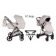 Junama Ellegante wózek 2w1 02 beige 
