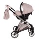 Junama Ellegante Wózek 3w1 pudrowy róż 05 Pink 