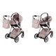 Junama Ellegante Wózek 3w1 pudrowy róż 05 Pink 
