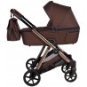 Junama Ellegante Wózek 3w1 08 Brown Brązowy 
