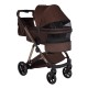 Junama Ellegante Wózek 3w1 08 Brown Brązowy 