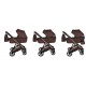 Junama Ellegante Wózek 3w1 08 Brown Brązowy 