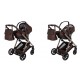 Junama Ellegante Wózek 3w1 08 Brown Brązowy 
