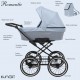 Wózek Retro 4w1 Romantic Kunert Popiel Eco 09